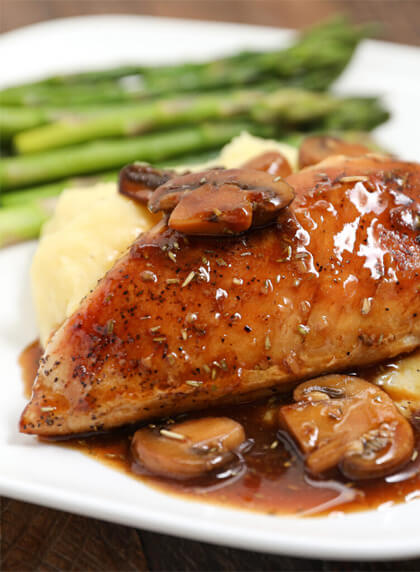 Chicken Marsala