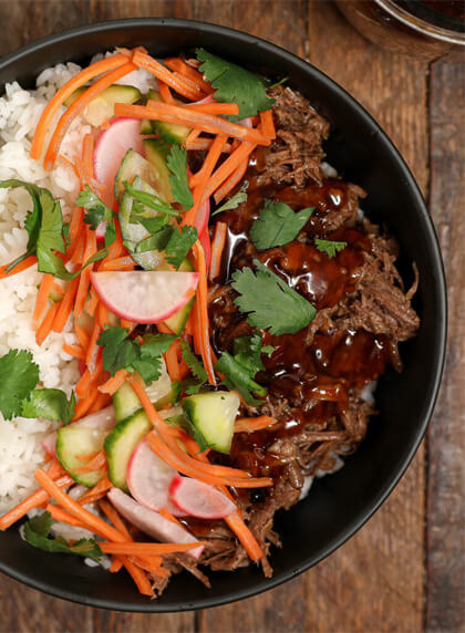 Korean Short Rib Rice Bowl