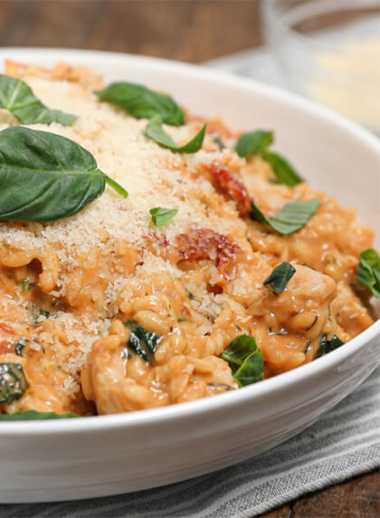 Marry Me Chicken Risotto