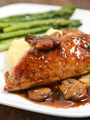 Meal Plan Dinner: Chicken Marsala